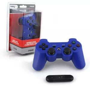 TTX Tech Controller PS3 Wireless 2.4 GHz Blue