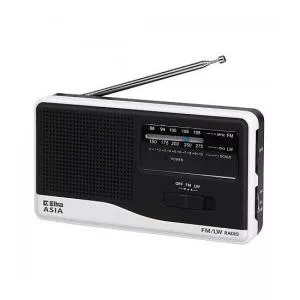 Eltra Radio cu ceas Asia alb