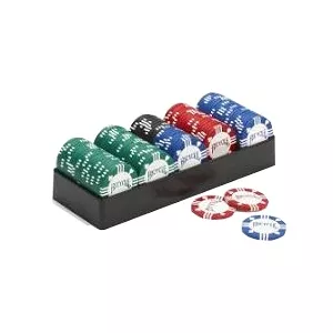 United States Playing Cards Company 100 Bicycle Poker Chips