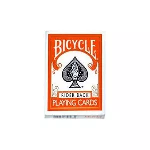 United States Playing Cards Company Bicycle Orange