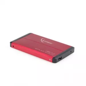 Gembird USB 3.0 2.5'' enclosure, red (EE2-U3S-2-R)