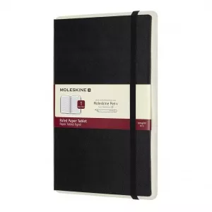 Moleskine Agenda - Smart Writing Paper Tablet Black Large Ruled