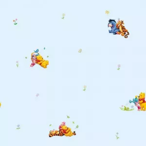 Decofun Rola tapet 10 x 0,52 m Winnie the Pooh Wood