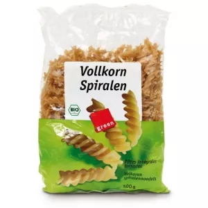 Green Organics Spirale din grau dur integral Bio 500g