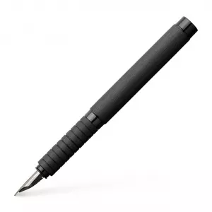 Faber-Castell Stilou Essentio Aluminium Negru