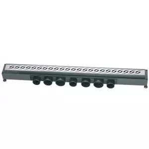 Wirquin Pachet rigola de dus Venisio debit ultra rapid cu capac inox 80cm