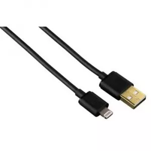 HAMA Charging/Data Cable, Lightning, 1.5 m, black 102094