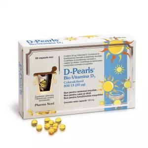 Pharma Nord Bio D Pearls vitamina D3  80 capsule moi