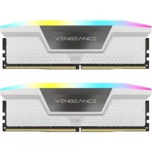 Corsair VENGEANCE 32GB (2x16GB) DDR5 DRAM 5600MHz C40 Memory Kit — White