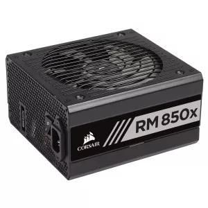 Corsair RMx Series™ RM850x (2018) — 850 Watt 80 PLUS® Gold Certified Fully Modular PSU (EU)