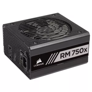 Corsair RMx Series™ RM750x (2018) — 750 Watt 80 PLUS® Gold Certified Fully Modular PSU (EU)
