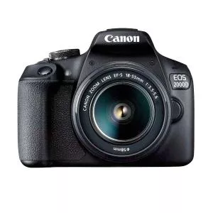 Canon EOS 2000D EF-S 18-55mm f/3.5-5.6 III black