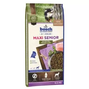 Bosch Maxi Senior Hrana uscata cu pasare si orez pentru cainii adulti 12,5 kg
