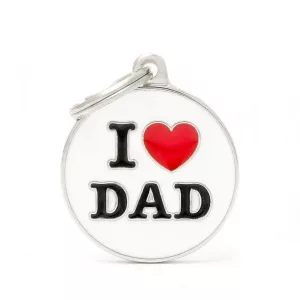 My Family Medalion - I Love Dad  (CH17LOVEDAD)