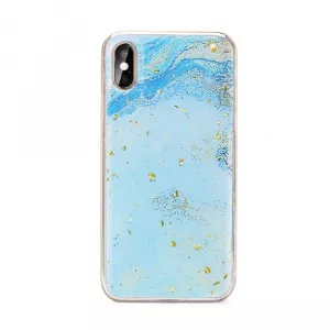 Forcell Marble Huawei P Smart (2019) Blue
