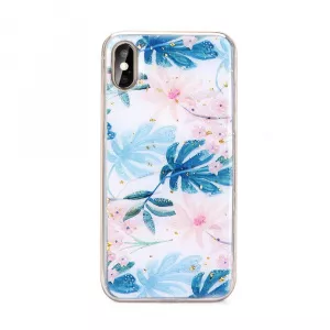 Forcell Marble iPhone 7/8 Palm Leaves