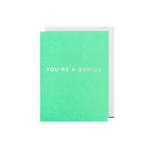 Lagom Design Felicitare - You’re A Genius