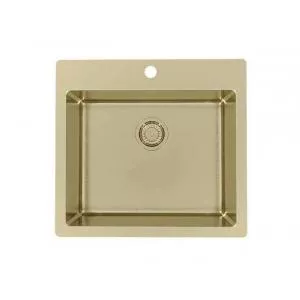 Alveus Chiuveta bucatarie inox culoare auriu Pure 70