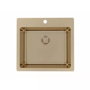 Alveus Chiuveta bucatarie inox culoare bronz Pure 70