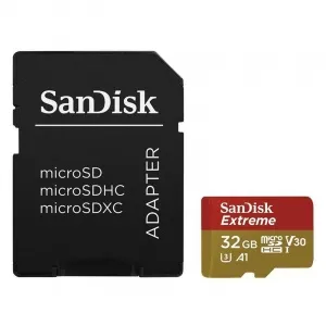 Sandisk Extreme 32GB + adaptor SD (SDSQXAF-032G-GN6MA)