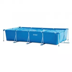 Intex Piscina dreptunghiulara, 450 x 220 x 84 cm, 7127 l, cadru metalic