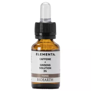 Bioearth Cafeina si Ginseng Beauty Booster Elementa, 15 ml