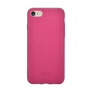 Devia dvjleiph7rr pentru Apple iPhone 7 Jelly Ultraslim Rose Red
