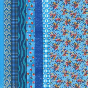 Dress Your Doll Set de materiale hainute pentru papusi Couture Blues