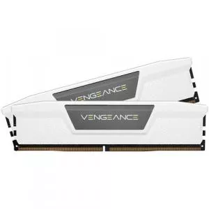 Corsair VENGEANCE® 32GB (2x16GB) DDR5 DRAM 6400MT/s CL32 Memory Kit — White CMK32GX5M2B6400C32W