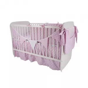 MyKids Light Stars Pink 11 Piese 120x60 cm