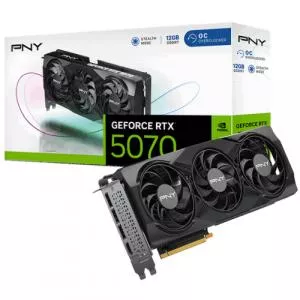 PNY GeForce RTX 5070 Overclocked Triple Fan