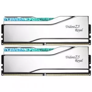 G.Skill Trident Z5 RGB Royal Silver 48GB DDR5 8400MHz CL40 Dual Channel Kit