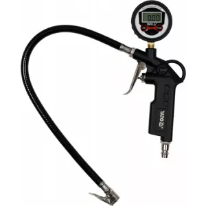 YATO Pistol cu manometru YATO, pentru aer comprimat, afisaj LCD, 8bar, 1/4
