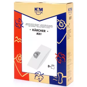 K&M Sac aspirator KARCHER 2201, hartie, 3X saci, KM
