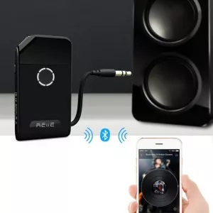 Rii Transmitator si receptor Bluetooth, Jack 3.5 mm, Reiie B07