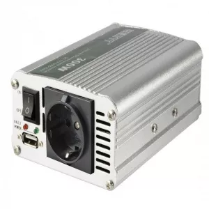 Sal Invertor tensiune 12V-220V, 300W, USB, 5 functii, intrerupator