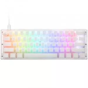 Ducky One 3 Aura White Mini Gaming  RGB LED - Gateron Baby Kangaroo (US) DKON2161ST-KUSPDAWWWWG1