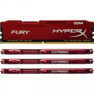 Kingston Fury Red 64GB DDR4 Quad Channel Kit (HX424C15FRK4/64)
