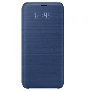 Samsung Flip Wallet blue pentru Galaxy S9 (EF-NG960PLEGWW)