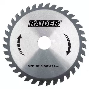 Raider Panza circular 210mm x30mm 60T 163115