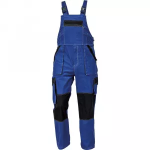 Cerva Pantaloni salopeta cu pieptar MAX SUMMER, 100% bumbac subtire, 220gr mp