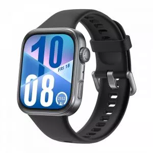 Huawei WATCH FIT 4 Black Body with Black Fluoroelastomer Strap