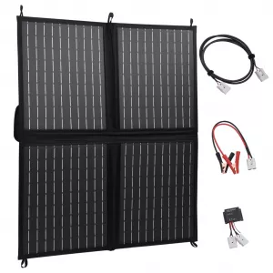 vidaXL Încărcător panou solar pliabil 80W 12V 92001