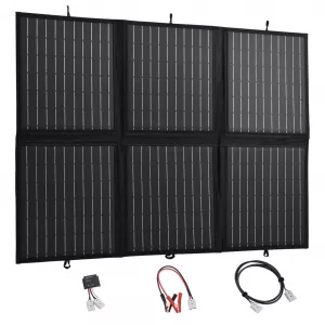 vidaXL Încărcător panou solar pliabil 120W 12V 92003