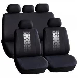 Carguard Huse universale pentru scaune negre