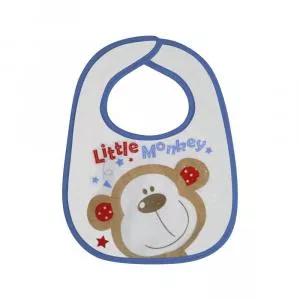 Lorelli Set 3 bavete, big, bumbac, inchidere cu arici, baietei