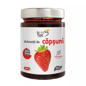 Bun de Tot Dulceata de Capsuni fara Zahar 360g