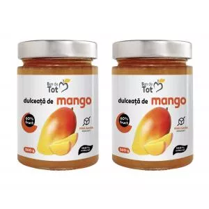 Bun de Tot Dulceata de Mango fara Zahar 360g+360g