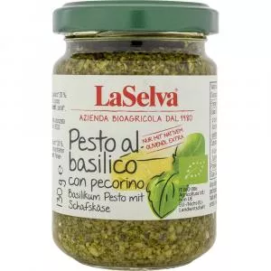 LaSelva Pesto cu Busuioc si Pocorino Bio 130 grame
