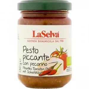 LaSelva Pesto Picant cu Rosii si Pecorino Bio 130 grame